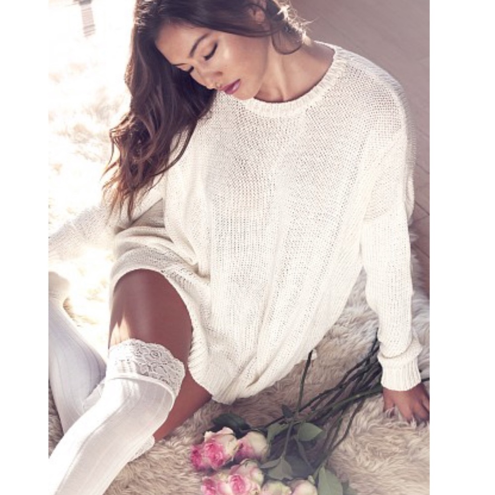 Faithfull The Brand Isabel Knit Cream Sweater